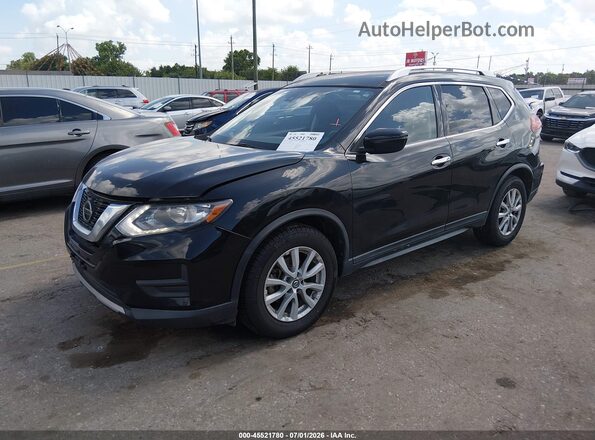KNMAT2MT7KP537342 2019 NISSAN ROGUE Black Przód lewy