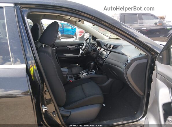 KNMAT2MT7KP537342 2019 NISSAN ROGUE Black Widok wnętrza z przodu