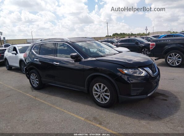 KNMAT2MT7KP537342 2019 NISSAN ROGUE Black Widok wnętrza z tyłu