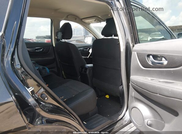 KNMAT2MT7KP537342 2019 NISSAN ROGUE Black Widok naklejki z numerem VIN