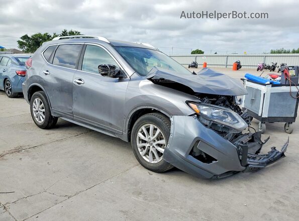 KNMAT2MT7KP558143 2019 NISSAN ROGUE Gray Przód prawy