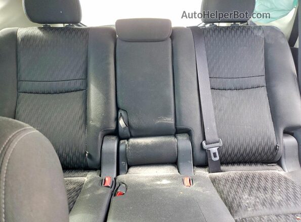 KNMAT2MT7KP558143 2019 NISSAN ROGUE Gray Widok tylnych siedzeń