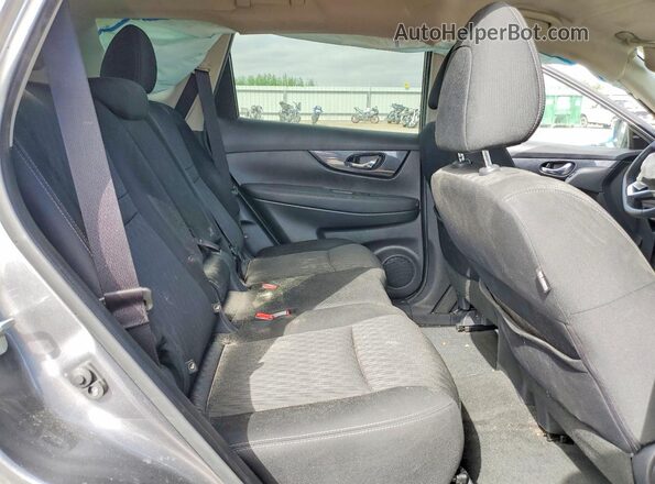 KNMAT2MT7KP558143 2019 NISSAN ROGUE Gray Widok wnętrza z tyłu