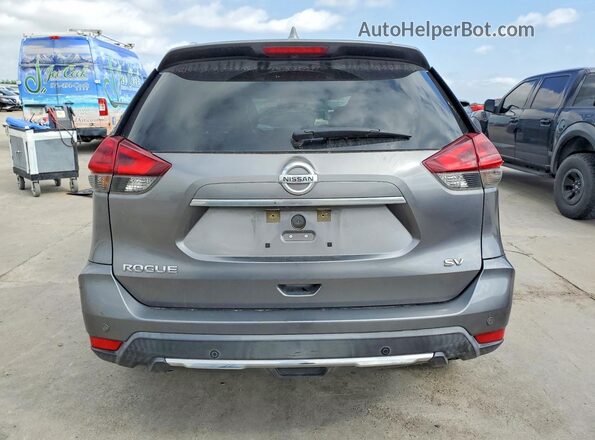 KNMAT2MT7KP558143 2019 NISSAN ROGUE Gray Widok z tyłu