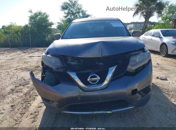 KNMAT2MT8GP593054 2016 NISSAN ROGUE Серый Вид спереди