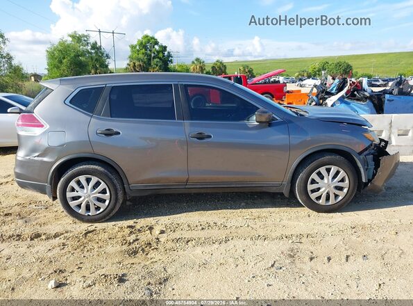 KNMAT2MT8GP593054 2016 NISSAN ROGUE Серый Панорамный вид салона 360°