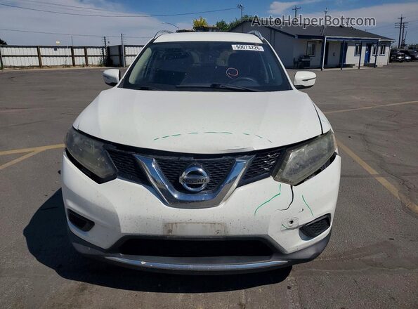 KNMAT2MT8GP593264 2016 NISSAN ROGUE White Widok z przodu