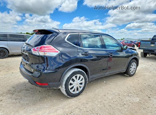 KNMAT2MT8GP596021 2016 NISSAN ROGUE Black Rear right