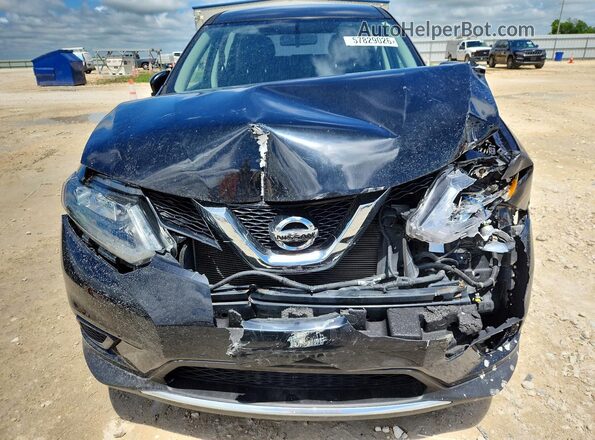 KNMAT2MT8GP596021 2016 NISSAN ROGUE Black Engine compartment view