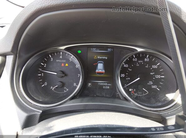 KNMAT2MT8GP624304 2016 NISSAN ROGUE Красный Вид задних сидений