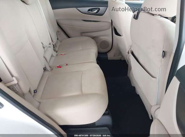 KNMAT2MT8GP659148 2016 NISSAN ROGUE White Widok naklejki z numerem VIN