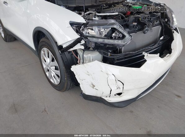 KNMAT2MT8GP659148 2016 NISSAN ROGUE White Widok z przodu