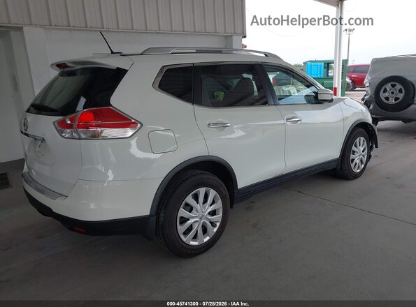 KNMAT2MT8GP659148 2016 NISSAN ROGUE White Tył prawy