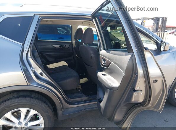 KNMAT2MT8GP684129 2016 NISSAN ROGUE Серый Вид наклейки с VIN-кодом