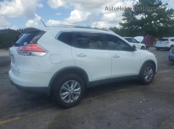 KNMAT2MT8GP697415 2016 NISSAN ROGUE White Rear right