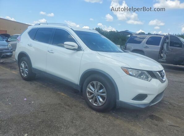 KNMAT2MT8GP697415 2016 NISSAN ROGUE White Front right