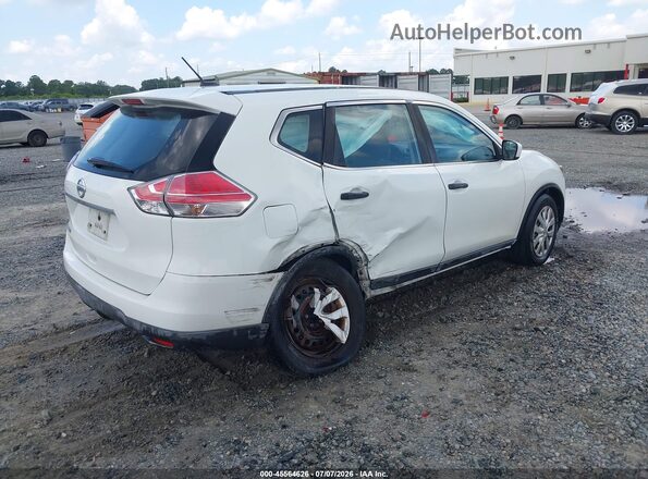 KNMAT2MT8GP699424 2016 NISSAN ROGUE White Задня права чверть