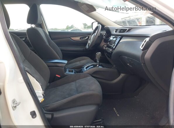 KNMAT2MT8GP699424 2016 NISSAN ROGUE White Вид салону спереду
