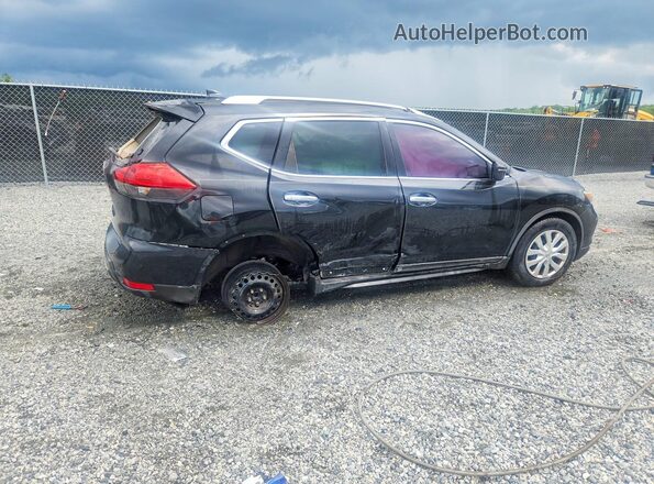 KNMAT2MT8HP503712 2017 NISSAN ROGUE Черный Задняя правая четверть