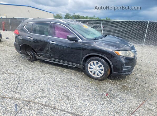 KNMAT2MT8HP503712 2017 NISSAN ROGUE Черный Передняя правая четверть