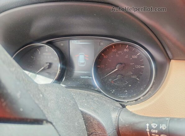 KNMAT2MT8HP503712 2017 NISSAN ROGUE Черный Вид щитка приборов