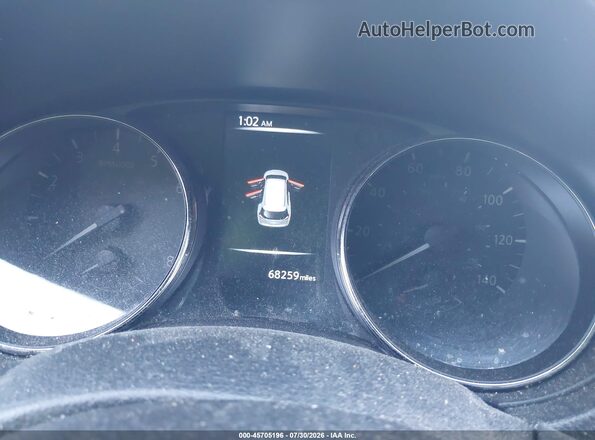 KNMAT2MT8HP521854 2017 NISSAN ROGUE Black Vista de los asientos traseros
