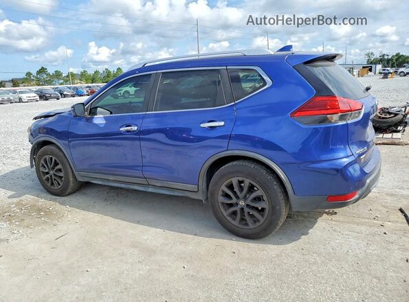 KNMAT2MT8HP566888 2017 NISSAN ROGUE Blue Trasero izquierdo