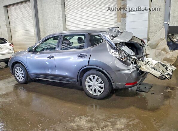 KNMAT2MT8HP569693 2017 NISSAN ROGUE Серый Задняя левая четверть
