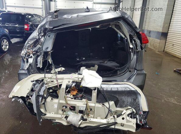KNMAT2MT8HP569693 2017 NISSAN ROGUE Серый Вид сзади