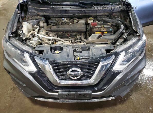 KNMAT2MT8HP569693 2017 NISSAN ROGUE Серый Вид задней части салона