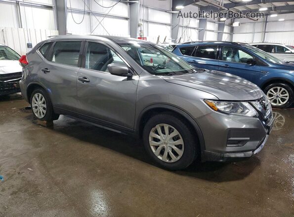 KNMAT2MT8HP569693 2017 NISSAN ROGUE Серый Передняя правая четверть