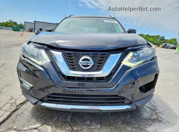 KNMAT2MT8HP570438 2017 NISSAN ROGUE Black წინა ხედი