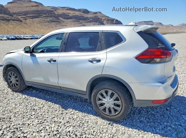 KNMAT2MT8HP574358 2017 NISSAN ROGUE Серебряный Задняя левая четверть