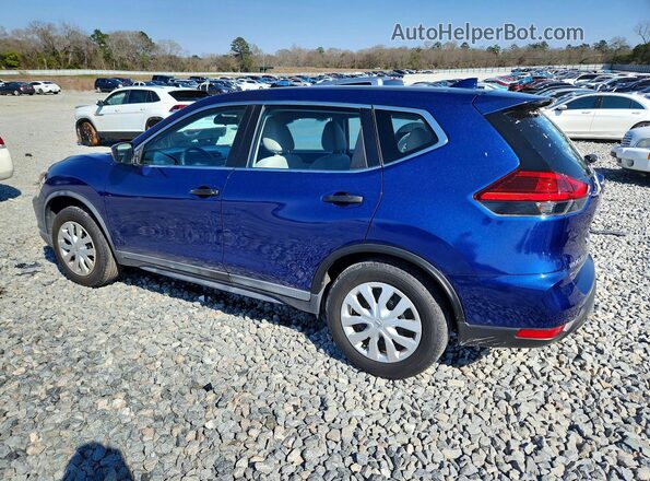 KNMAT2MT8HP584680 2017 NISSAN ROGUE Blue Tył lewy