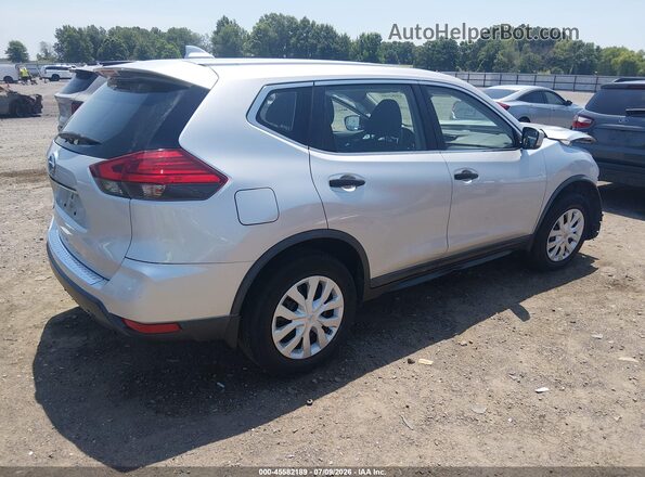 KNMAT2MT8HP615670 2017 NISSAN ROGUE Silver Задня права чверть