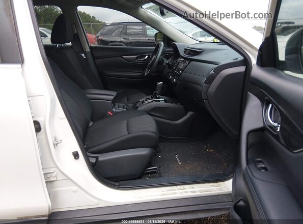 KNMAT2MT8JP564676 2018 NISSAN ROGUE White წინა სალონის ხედი