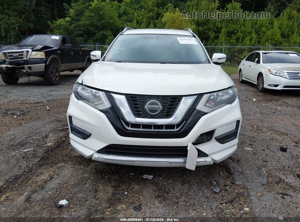 KNMAT2MT8JP564676 2018 NISSAN ROGUE White ხელსაწყოთა პანელის ხედი