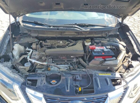 KNMAT2MT8KP513230 2019 NISSAN ROGUE Black Vista del compartimento del motor