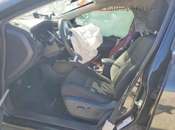 KNMAT2MT8KP558961 2019 NISSAN ROGUE Black Front interior view