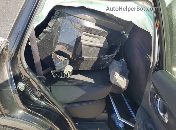 KNMAT2MT8KP558961 2019 NISSAN ROGUE Black Rear seats view