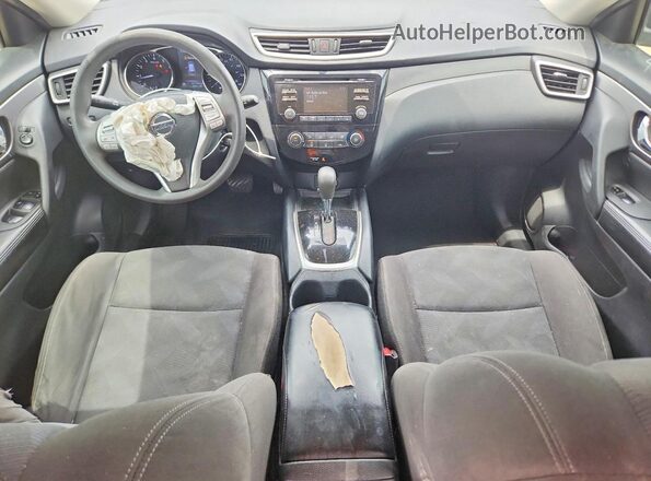 KNMAT2MT9GP613926 2016 NISSAN ROGUE Red Vista del salpicadero