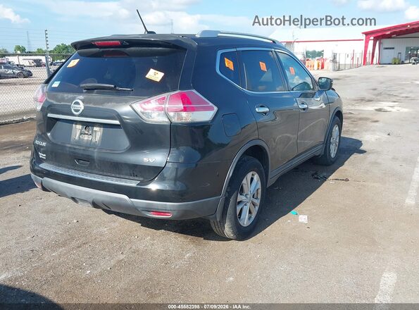 KNMAT2MT9GP621945 2016 NISSAN ROGUE Black Tył prawy