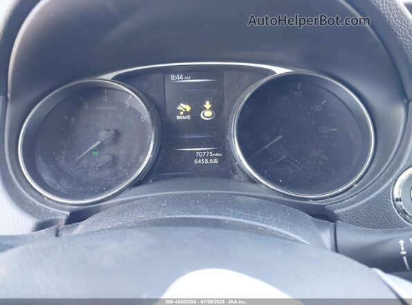 KNMAT2MT9GP621945 2016 NISSAN ROGUE Black Widok tylnych siedzeń