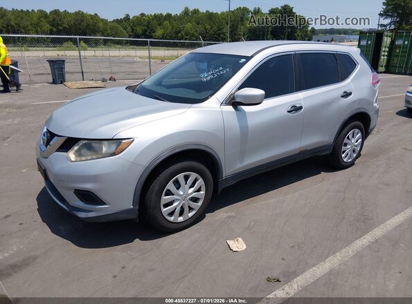 KNMAT2MT9GP638759 2016 NISSAN ROGUE Gray Front left