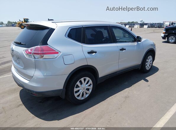 KNMAT2MT9GP638759 2016 NISSAN ROGUE Gray Rear right