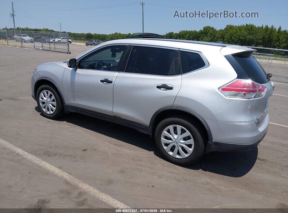 KNMAT2MT9GP638759 2016 NISSAN ROGUE Gray Rear left