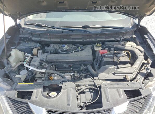 KNMAT2MT9GP667503 2016 NISSAN ROGUE Blue Engine compartment view