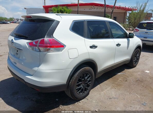 KNMAT2MT9GP691736 2016 NISSAN ROGUE Белый Задняя правая четверть