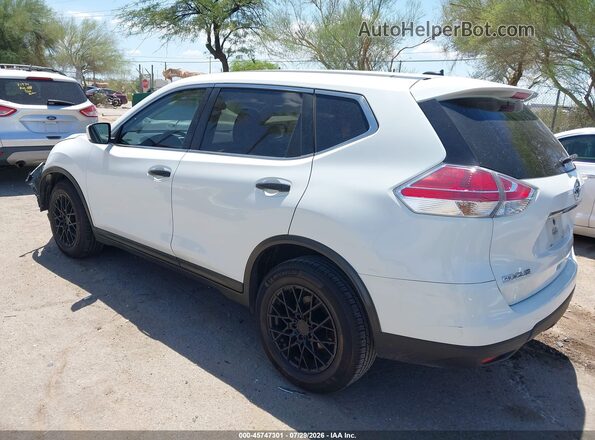 KNMAT2MT9GP691736 2016 NISSAN ROGUE Белый Задняя левая четверть