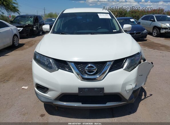 KNMAT2MT9GP691736 2016 NISSAN ROGUE Белый Вид щитка приборов
